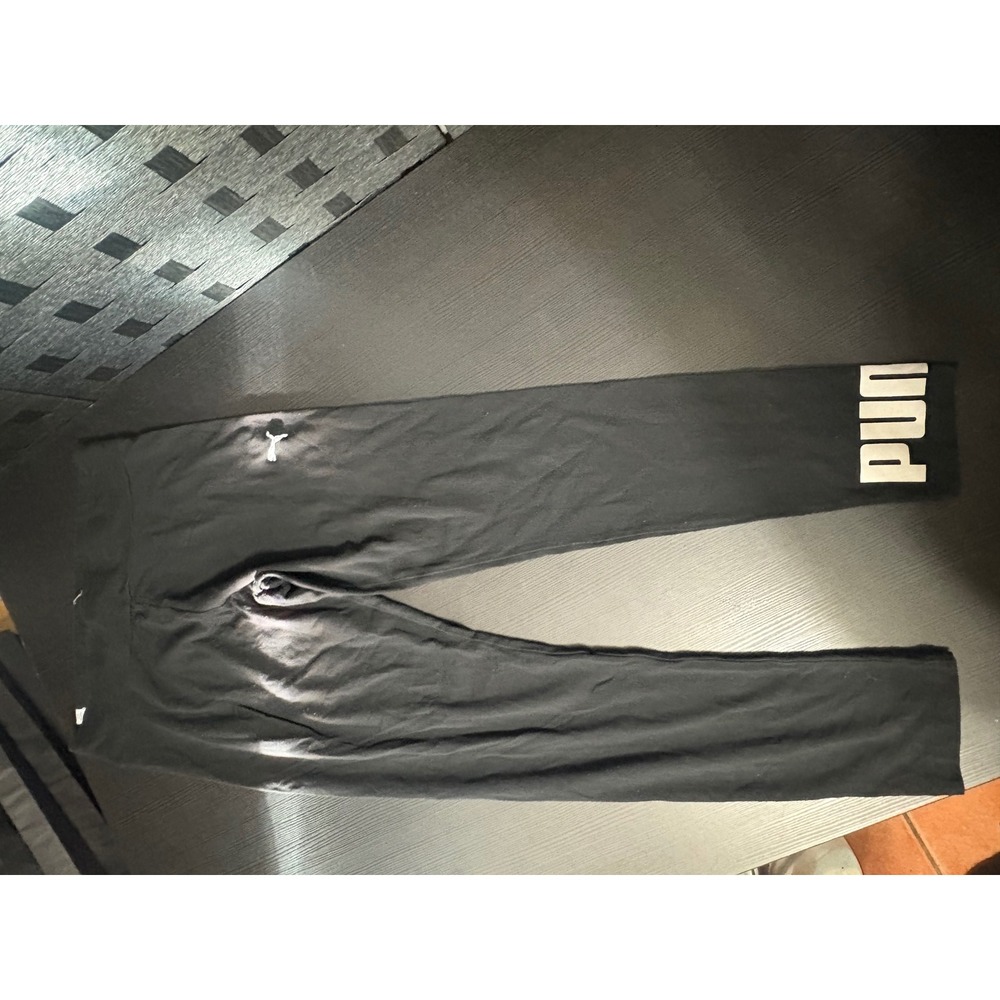 Puma leggings women size small black white